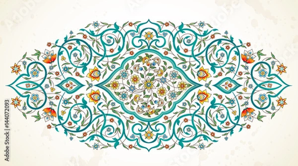 Fototapeta Vector element, ornament in Eastern style.