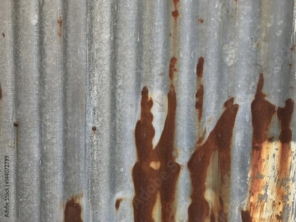 Obraz Rusty metal sheet