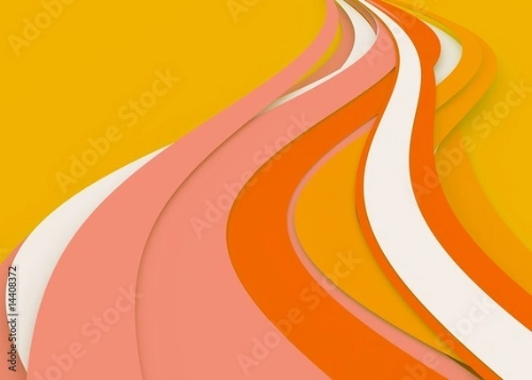 Fototapeta modern wave background