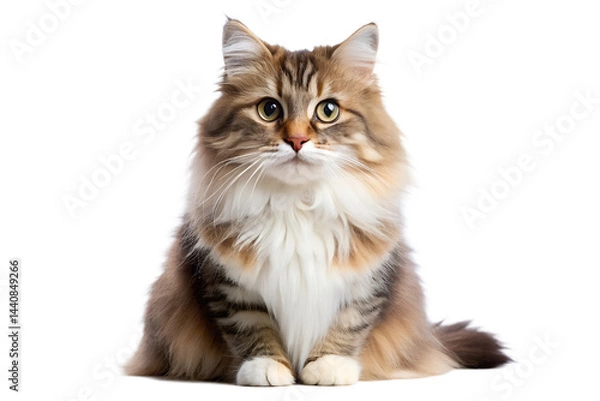 Fototapeta cute fluffy cat