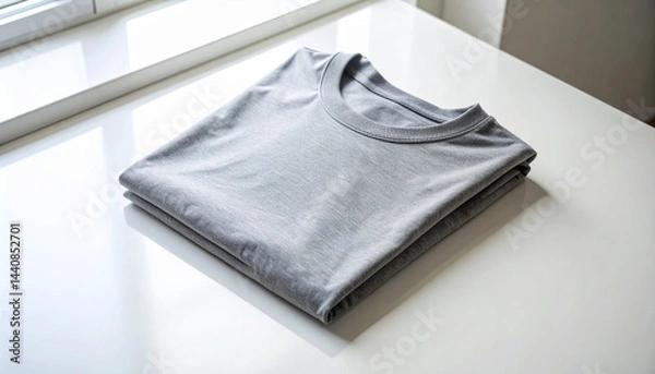 Obraz Folded Heather Grey Tee Natural