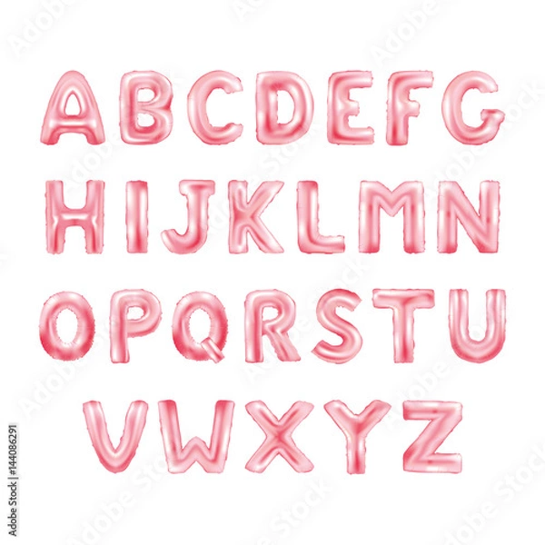 Obraz Balloons ABC alphabet