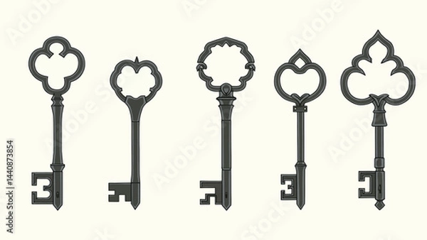 Obraz set of keys