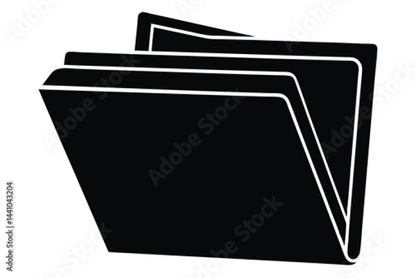 Fototapeta folder vector icon