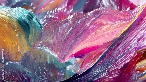 Fototapeta Abstract jelly texture