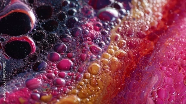 Fototapeta Abstract jelly texture