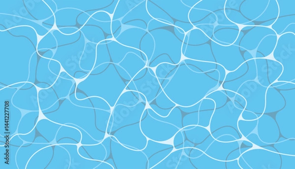 Fototapeta blue ocean vector background with modern style