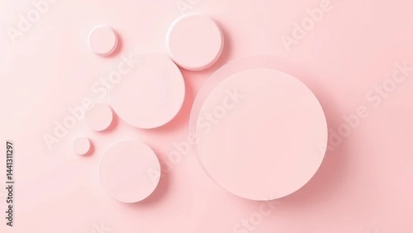 Obraz pink soap bubble