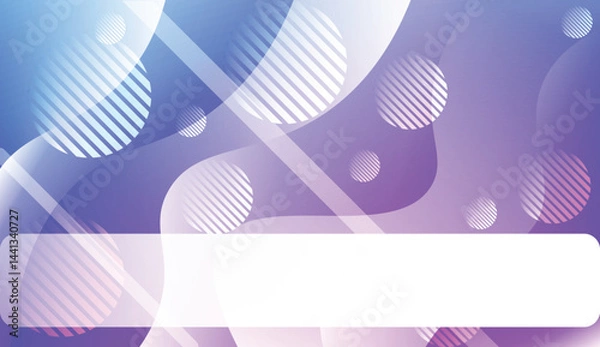 Obraz Abstract Shiny Waves, Lines, Circle, Space for Text. For Flyer, Brochure, Booklet And Websites Design Vector Illustration