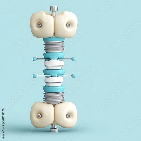 Obraz Orthopedic fracture alignment procedure medical facility diagram professional environment educational concept