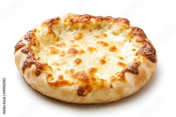 Obraz pizza cheese isolated on white background
