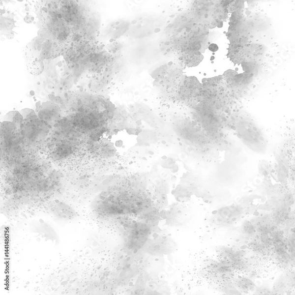 Obraz 淡いモノクロの滲み背景