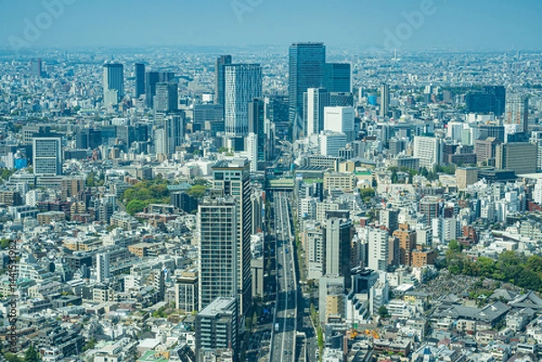 Obraz 東京渋谷の都市風景