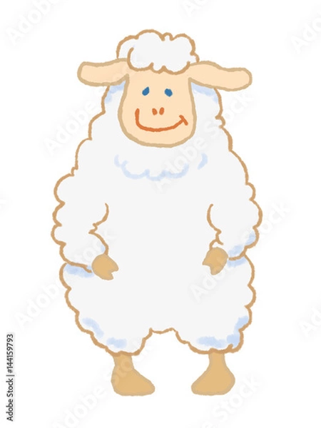 Obraz ひつじ(白)