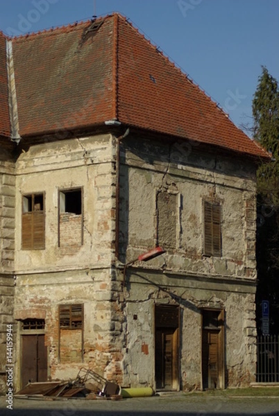 Obraz Ruined house