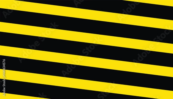 Obraz Abstract black and yellow diagonal striped seamless pattern. stripe background with shade. straight diagonal lines. oblique lines texture
