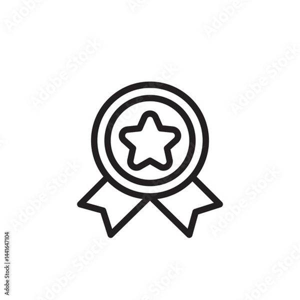 Obraz star icon vector illustration