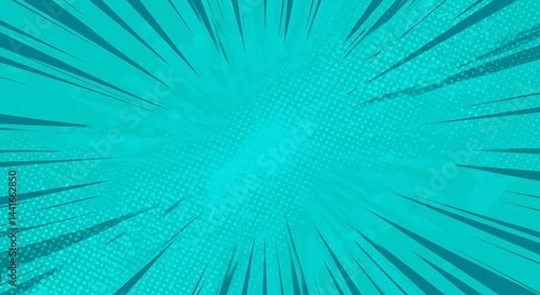 Obraz Aqua Velocity AI Generated