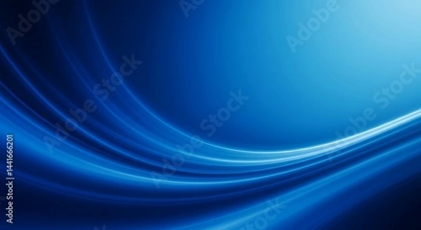 Fototapeta Azure Flow AI Generated