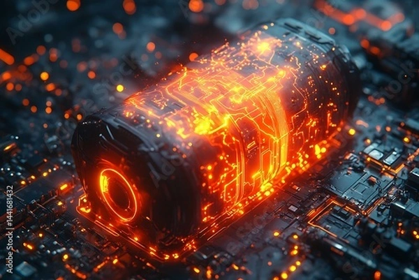 Obraz High Technology Abstract