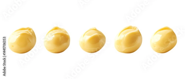 Obraz Pack of Butter Against Transparent Background for Culinary Branding, Baking Promotion, or Dairy Product Design Projects