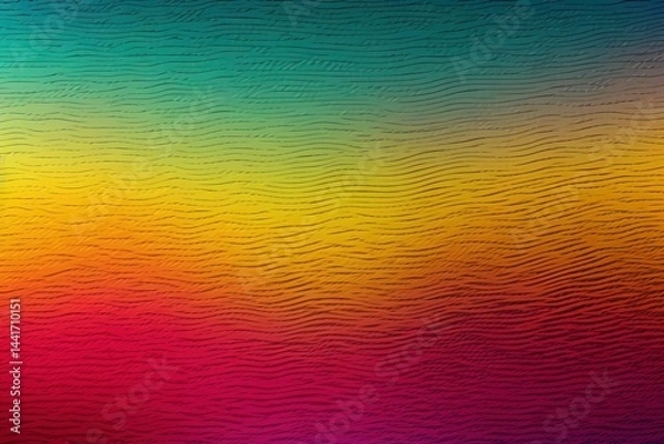 Fototapeta Colorful Gradient Abstract Background with Wavy Texture
