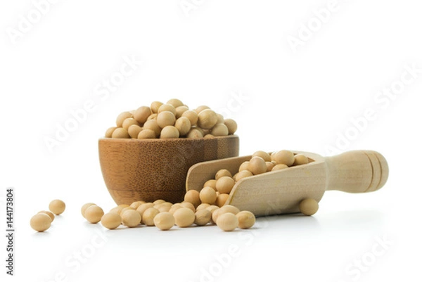 Obraz Soya beans close up