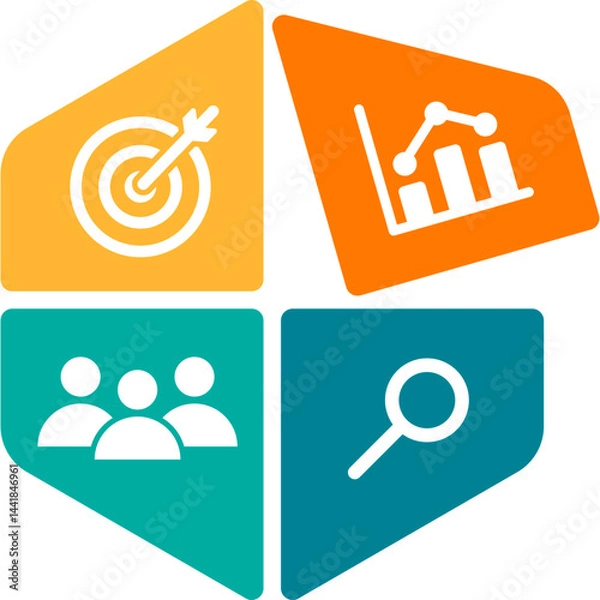 Obraz Business Strategy Icon