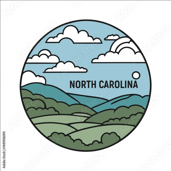 Obraz The Blue Ridge Charm