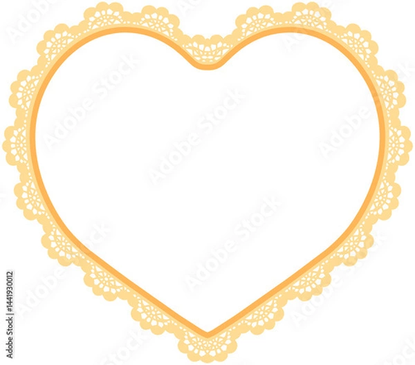 Obraz Heart Lace Frame
