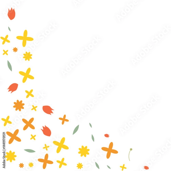 Fototapeta Flower Pattern Shape