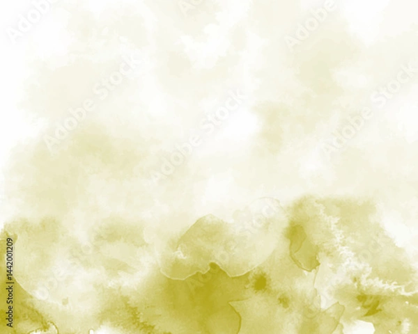 Fototapeta Abstract colorful watercolor for background. Digital art painting.