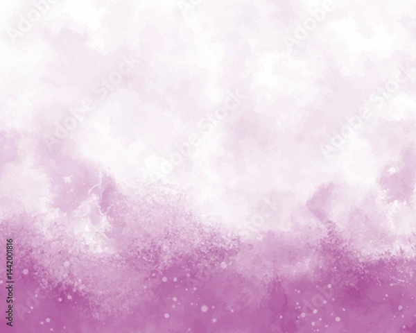 Fototapeta Abstract colorful watercolor for background. Digital art painting.