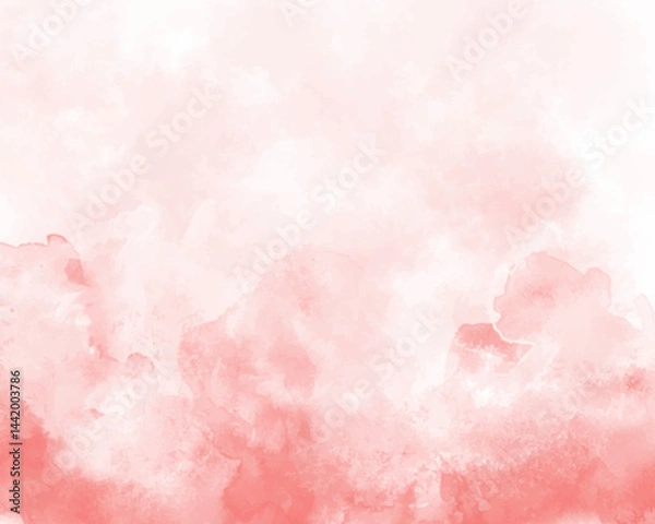 Fototapeta Abstract colorful watercolor for background. Digital art painting.