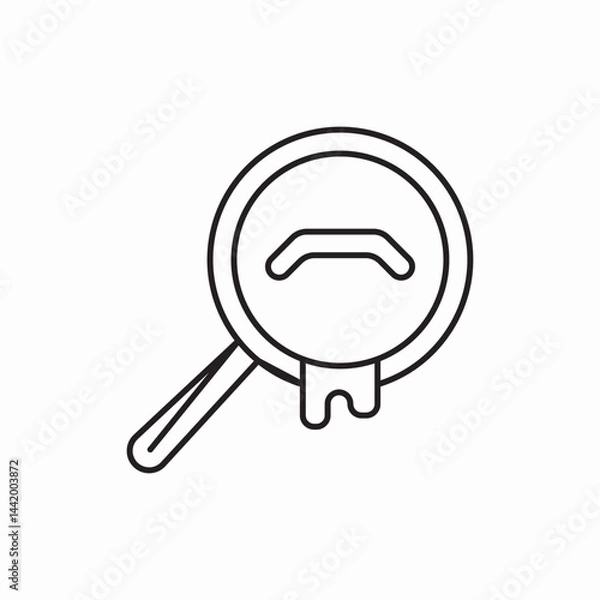 Fototapeta Pan cooking utensil icon vector sign