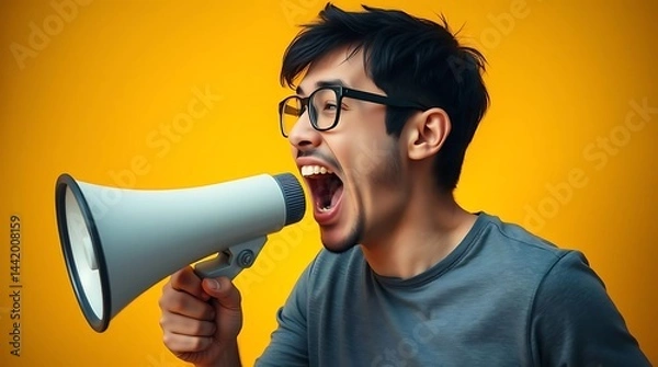 Obraz HD - Speak Loud, Be Heard