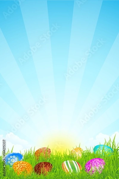 Fototapeta Easter Holiday Background