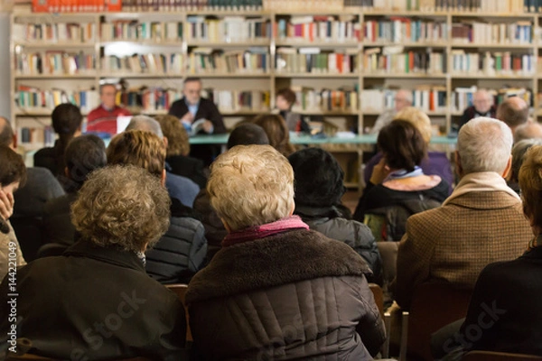Obraz Audience at library conference