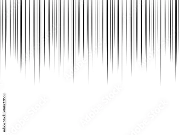 Obraz ネガティブな効果線の背景　どんより　残念　ショック　落ち込む