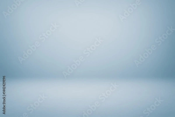 Obraz Empty Room: A serene, minimalist space bathed in soft, diffused light, evokes a sense of calm, tranquility, and boundless possibility. This image is perfect for conveying ideas of simplicity, purity.