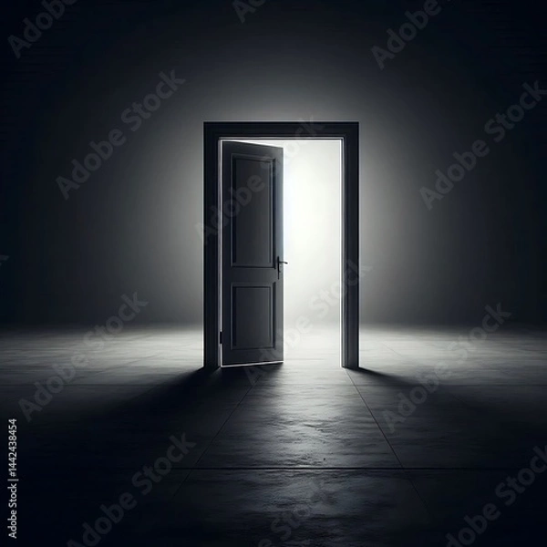 Obraz Dark Void Doorway Art