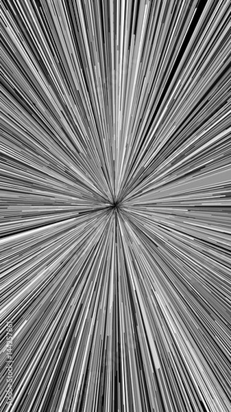 Fototapeta Abstract explosion burst of fireworks light