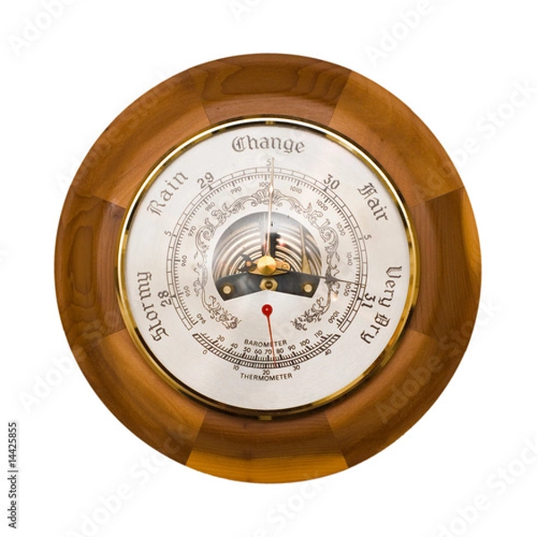 Fototapeta Barometer isolated
