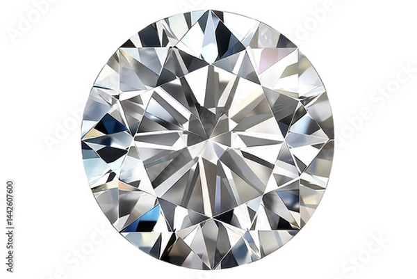 Obraz Isolated Diamond with Facets