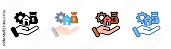 Fototapeta Asset Icon