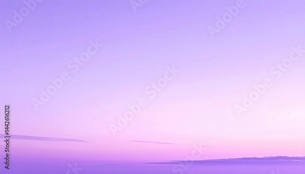 Fototapeta Tranquil sunset over ocean horizon coastal region photography serene atmosphere aerial view nature's beauty