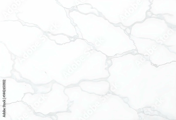 Fototapeta Photorealistic white marble texture background, clean surface, natural stone pattern, HD resolution.