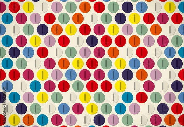 Fototapeta 背景　模様　フラットデザイン