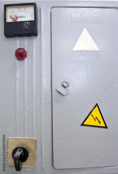 Obraz Electric guard, electrical equipment