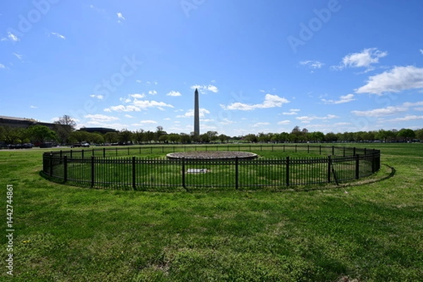 Fototapeta Obelisk in Washington DC. 